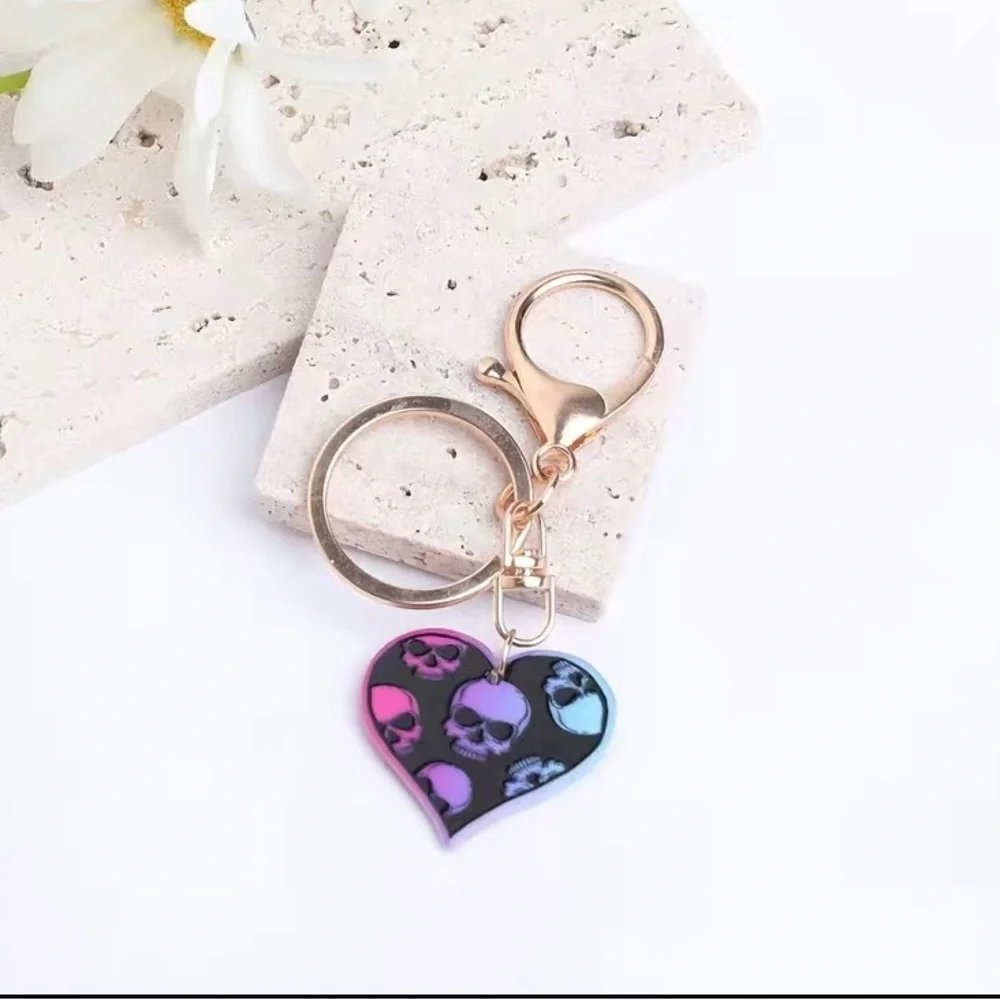 💀 ❤️ bag charm/ keychain